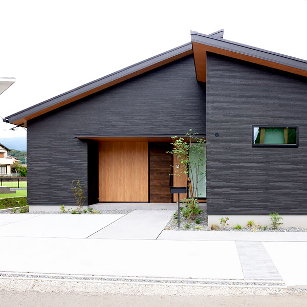 形状を工夫した平屋住宅