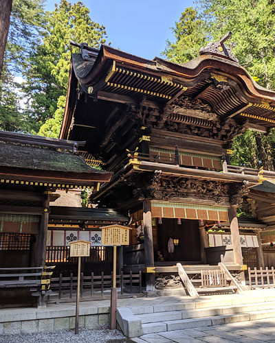 諏訪大社下社春宮幣拝殿