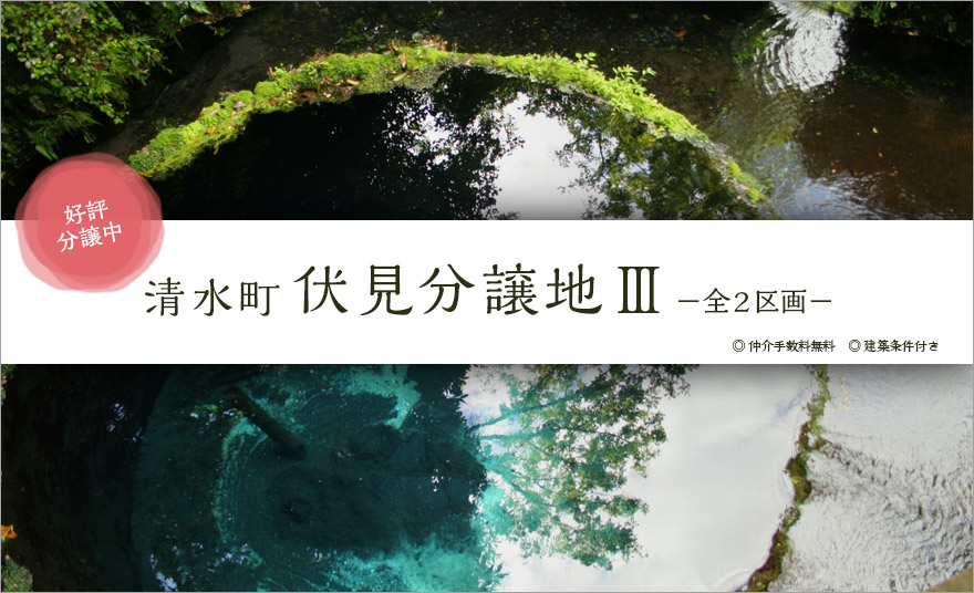 清水町伏見分譲地3