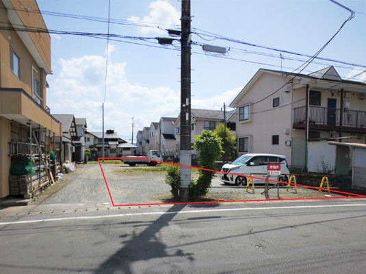 伊豆の国天野売土地　現場写真