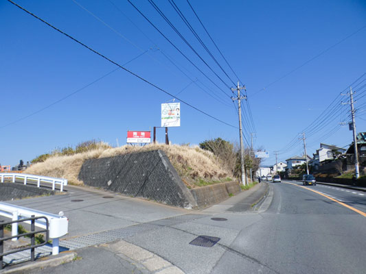 田方郡函南町大土肥 売り土地現地写真