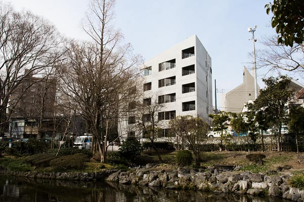 デザイナーズマンション「パークサイド一番町」外観