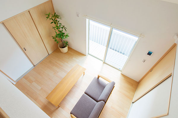 建具により間取りが変わるマンション
