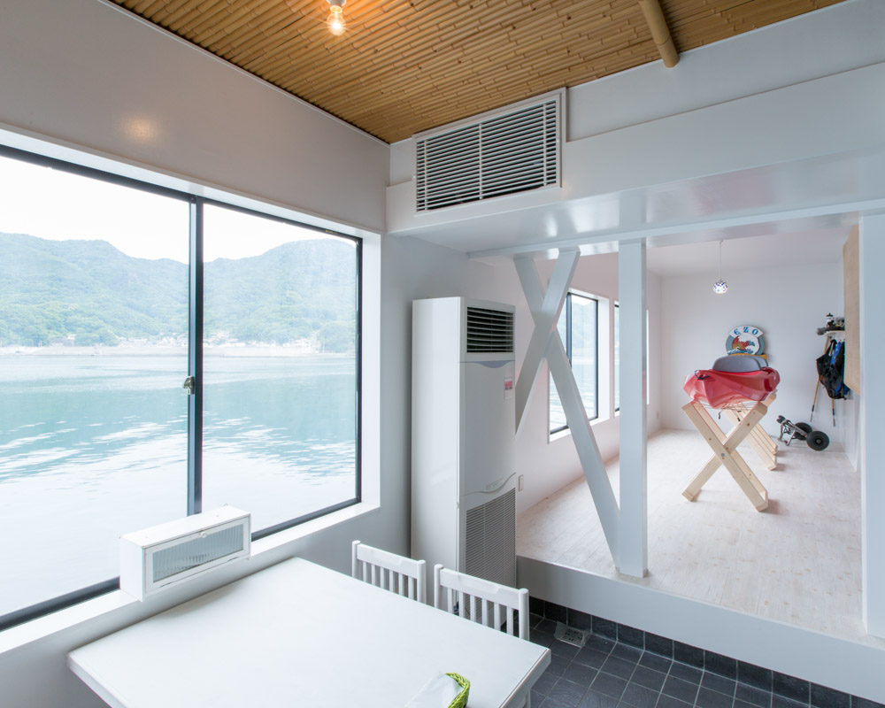 最高のロケーションでゆったりと料理を楽しめる客席へとリノベーション