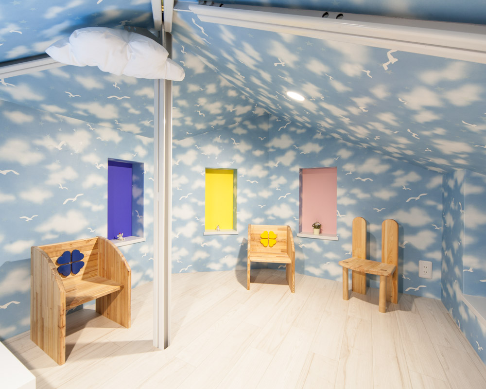小屋裏を活用した子供たちの秘密基地「ワンダーランド」
