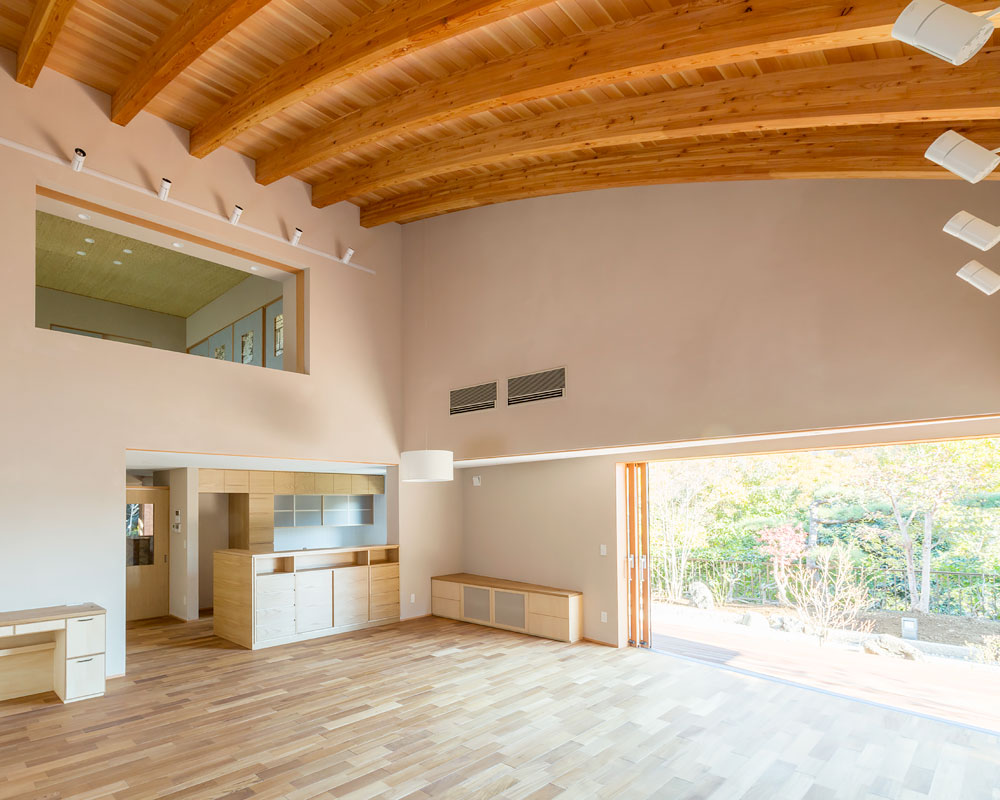 大空間リビング