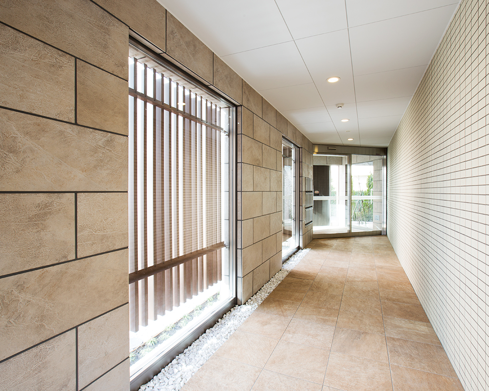 クレア仲町台アプローチ