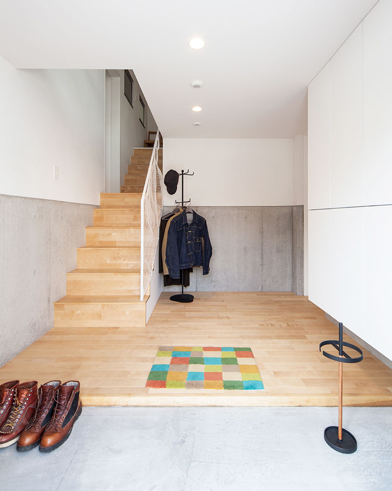 シンプルな玄関