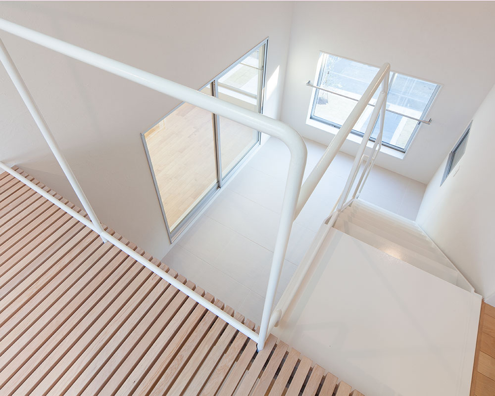 ライトコートを見下ろす