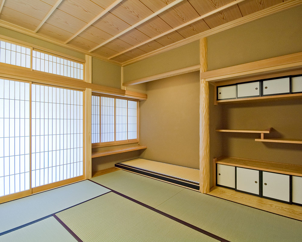 和室の床の間。