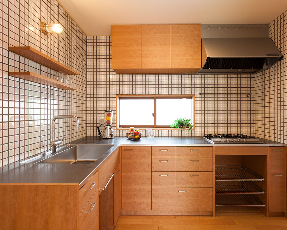 独立したキッチン空間