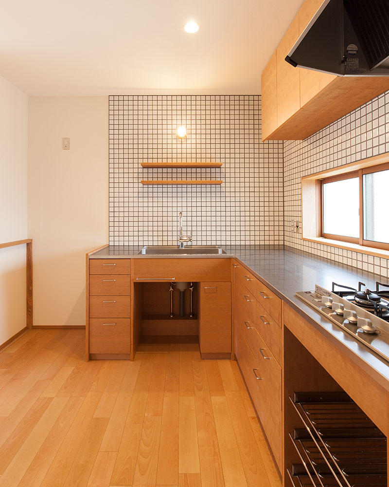 一つひとつオーダーし製作したキッチン