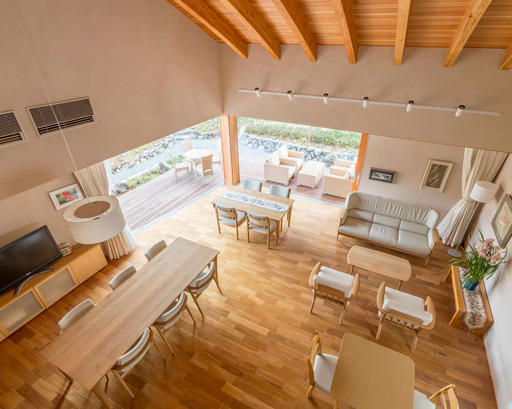 大空間リビング