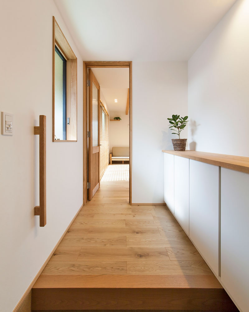 ナチュラルカントリー風のエントンランス