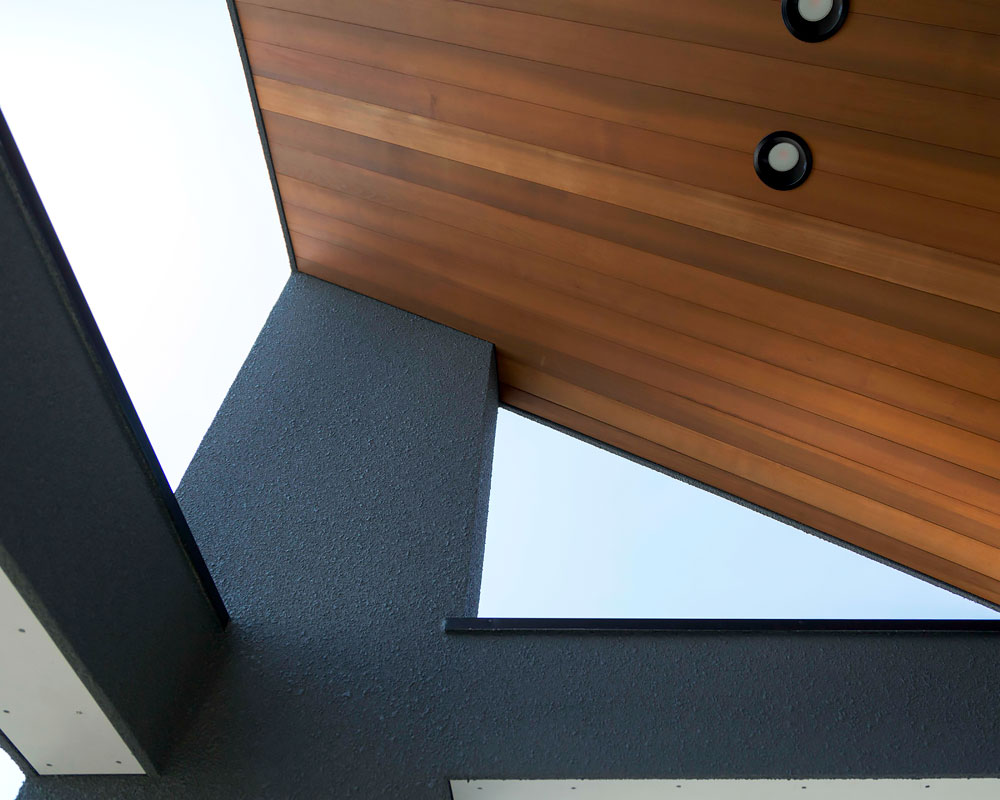 木目があざやな軒天