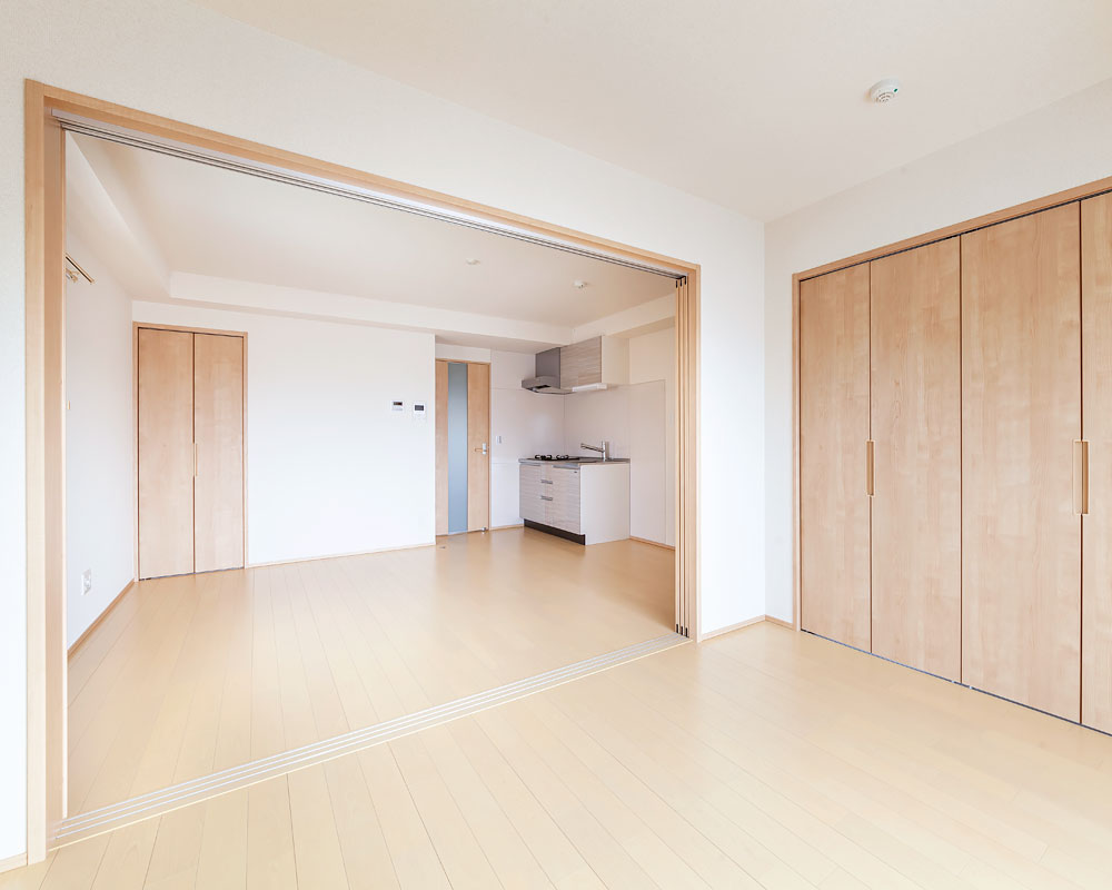 収納たっぷりの1LDK