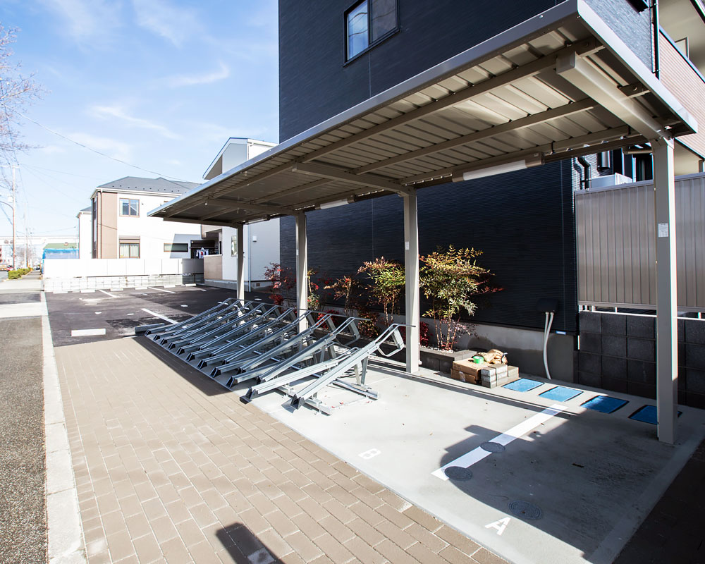 ヴェルメウエスタ駐輪場