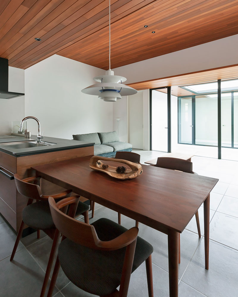 家事動線が短くなったダイニングスペース