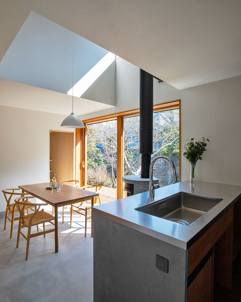 パッシブデザインを取り入れたダイニング