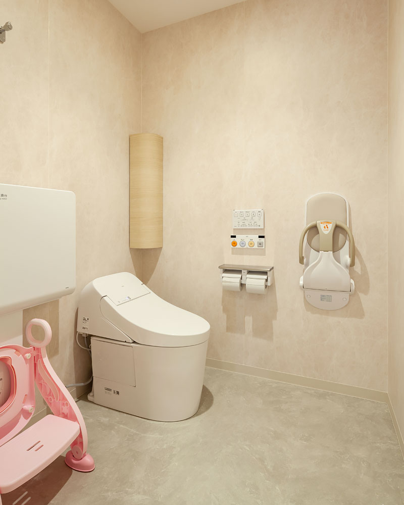 小児科用のトイレ