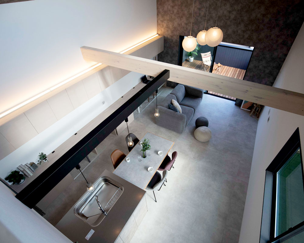 ロフトからの眺め