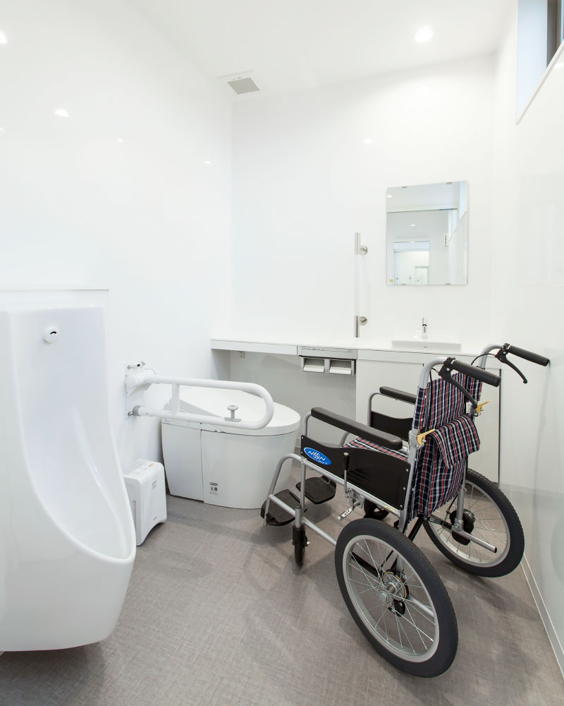 「おおば歯科」トイレ